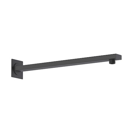Kibi Cube 16 Wall Mounted Shower Arm - Matte Black SA1602MB